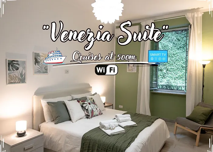 Venice Suite - Cruises 500M - Ac - Smart Tv
